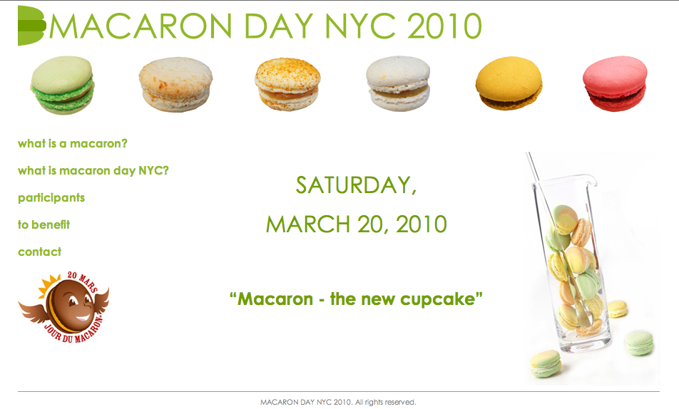 Macaron Day NYC 2010!