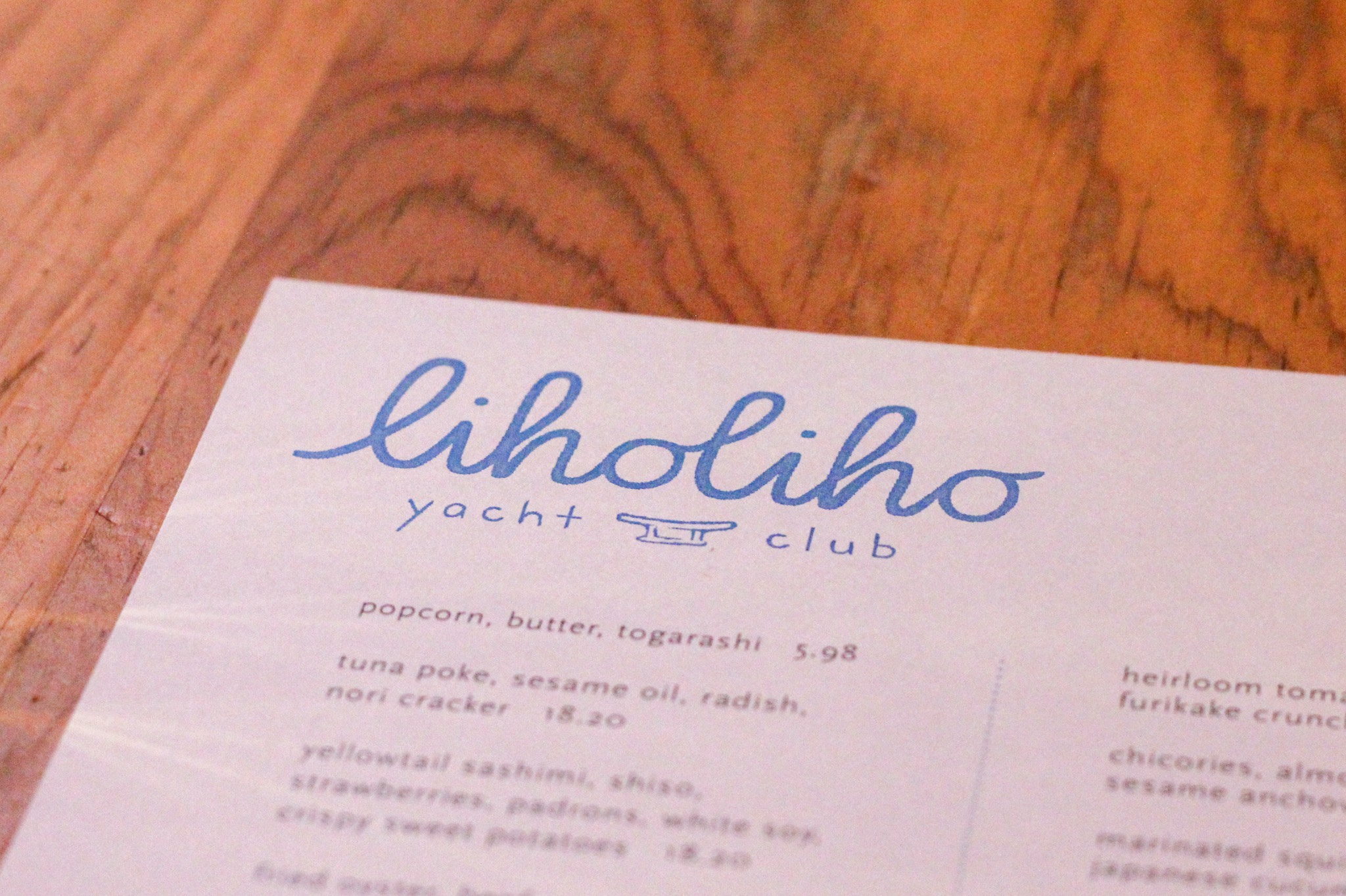 SF: My Guide to Liho Liho Yacht Club