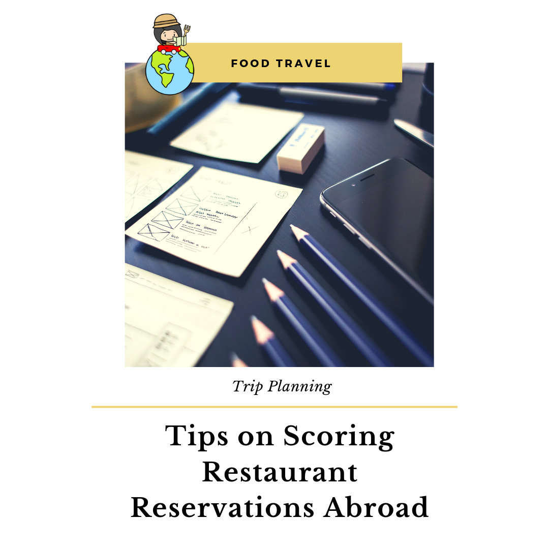 Food Travel: Scoring Restaurant Reservations